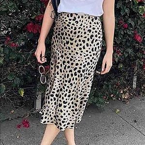☀️Leopard MIDI Skirt